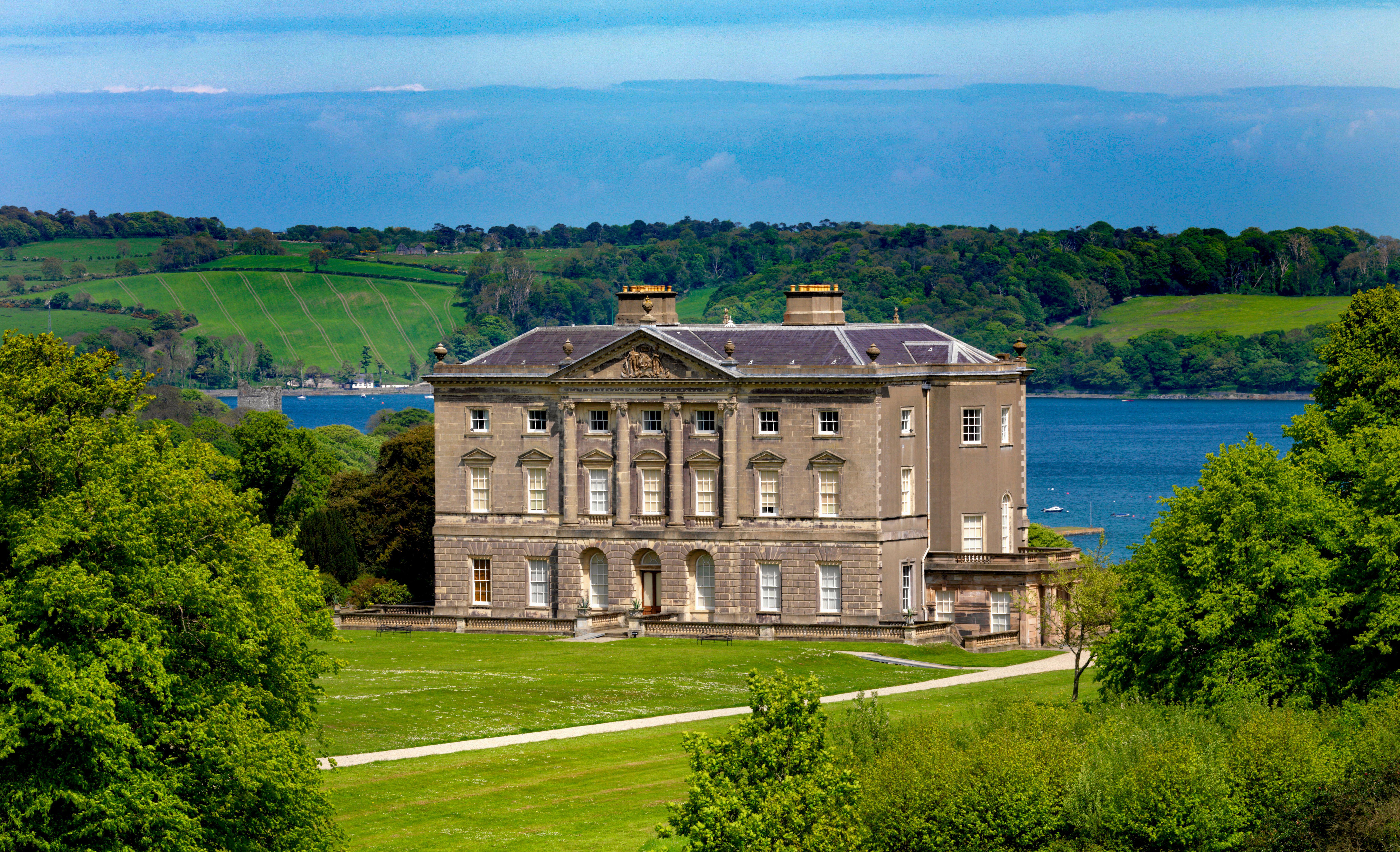 Castle Ward, a historic site in Northern Ireland.